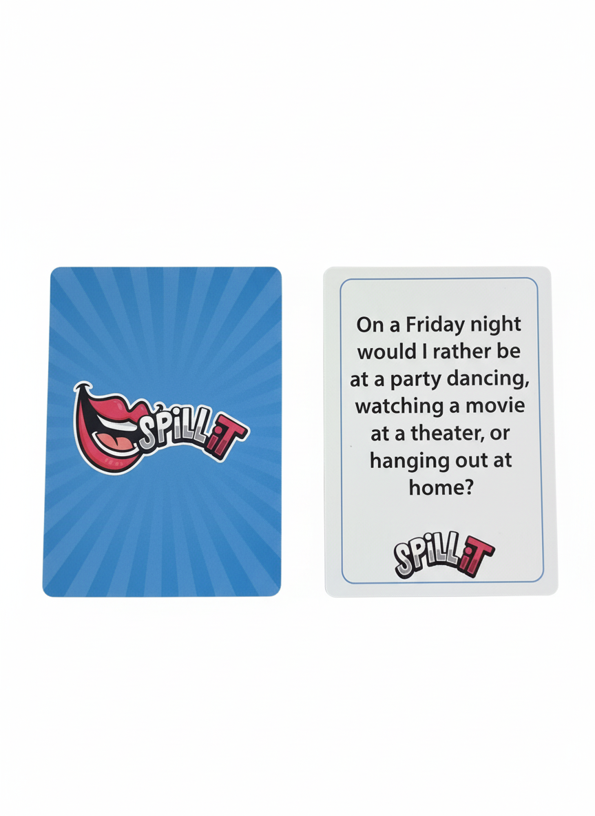 Spill It - Family Conversation Cards